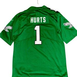 Philadelphia Eagles Kelly Green Jalen Hurts Jersey